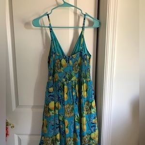 Positano summer lemon dress